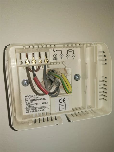 The terminals on the old <strong>thermostat</strong> were labeled 1, 2, 3, with Black, Orange, and Yellow wires, respectively. . Potterton prt2 thermostat replacement